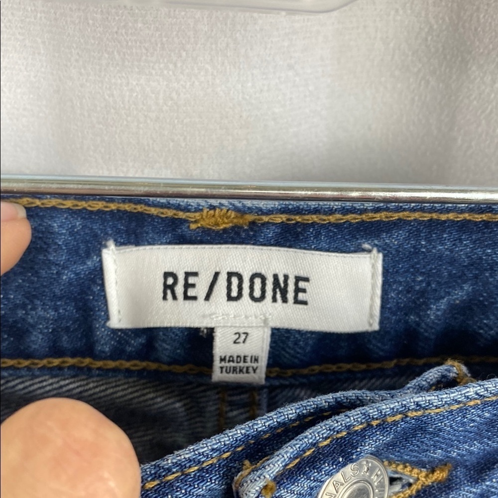 RE/DONE The Riding Western Rodeo Riding Jeans Fit Flare - Faded Rider - Size 27 - Picture 4 of 13